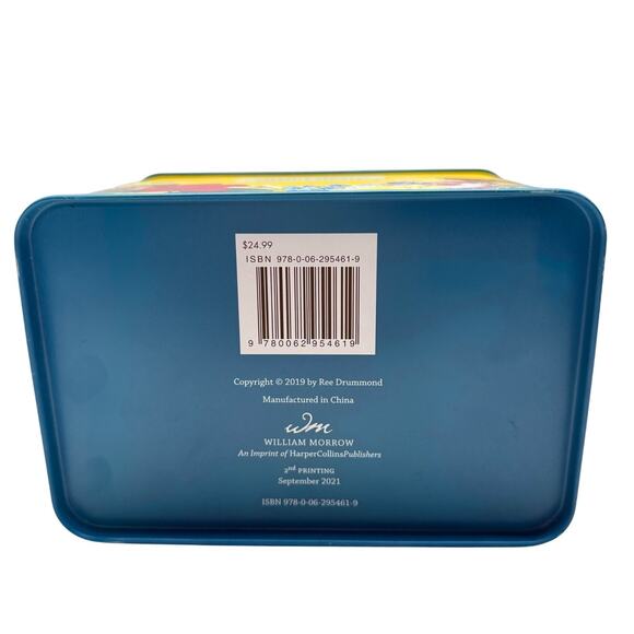 The Pioneer Woman Favorite Recipes Tin Box William Morrow Floral Design 2019 - Picture 4 of 13